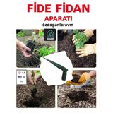 Fide Dikme Aparatı Aleti Fide Dikici Ve Sökücü Aparat 1 Adet