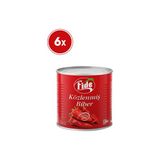 Fide Közlenmiş Biber 6 x 2500 gr - 2,5 kg