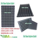 Fide Viyolleri, 104 Gözlü, 10 Adet, Fide Viyol, Üretim Saksısı (394294394)
