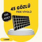Fidelik Viyol Adet Seçiniz 45 Göz Fide Viyolü Fide Altlığı Tohum Yetiştirme Kabı