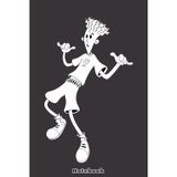 Fido Dido Notebook: 6x9 120 Pages, Sketchbook, Journal, Lined College Ruled Paper, Planner, Matte Finish Cover, Diary