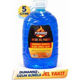 Fierro Reşo Jel Jel Yakıt Kokusuz Dumansız Reşo Jel - Mavi - 5LT
