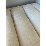 Fiesta %100 Pamuklu Hamam Takımı - 90 x 150 cm - Krem - Bej