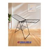 Fiesta Cıngıllıoğlu CC-0315 Hauswest EXTRA KALIN BORULU Çamaşır Kurutma Askısı