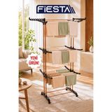 Fiesta FS-00411 High Tower 3 Katlı Tekerli XL EXTRA GENİŞ EXTRA BÜYÜK Çamaşır Kurutmalık