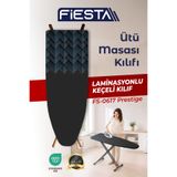 Fiesta FS-0617 Prestige Dijital Baskı Ütü Masası Kılıfı Örtüsü Bezi (KALIN KEÇE HEDİYELİ)