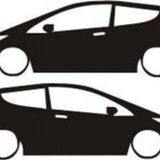 Fiesta Kelebek Cam Sticker Oto Sticker Yapıştırma