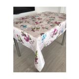Fiesta Masa Örtüsü Muşamba Altı Astarlı Çiçek Desenli Pvc Italyan .