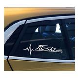 Fiesta Nabız Kalp atışı sticker 2 adet Sağ Sol kelebek cam