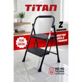 Fiesta Titan 2 Basamak EXTRA GÜÇLÜ ÖZEL TASARIM Geniş Basamaklı Merdiven