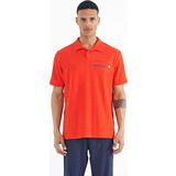 Fiesta Yazı Baskılı Standart Form Polo Yaka Erkek T-shirt - 88236