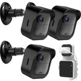 Fieybirt Tamamen Yeni Blink Outdoor 4 (4. Nesil) Montaj, Hava Koşullarına Dayanıklı Koruyucu Muhafaza ve Blink Sync Modülü ile 360° Ayarlanabilir Montaj 2 Blink Güvenlik Sistemi için Çıkış Montajı, Blink Dış