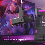 Fifine Am8 Xlr Usb Rgb Dinamik Cardioid Yayinci Mikrofonu