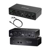 Fifine Ampli 3 - Usb Stüdyo Ses Kartı 2 Giriş 2 Çıkış 24Bit/192Khz Wındows/Mac/Ios/Android