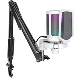 Fifine Ampligame A6tw Rgb Yayinci Usb Beyaz Mikrofon Seti