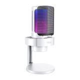 Fifine Ampligame A8 USB Yayıncı Oyuncu Mikrofonu beyaz