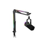 Fifine Ampligame AM8PROT Dinamik USB/XLR Mikrofon Seti (RGB Mikrofon Sehpası ile)