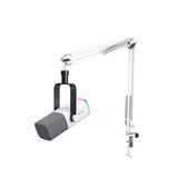 Fifine Ampligame Am8t Standlı Xlr/usb Rgb Dinamik Yayıncı Mikrofon Seti - Beyaz