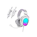 Fifine Ampligame H16 7.1 Surround Usb/3.5mm Rgb Oyuncu Kulaklığı - Beyaz