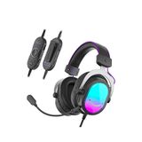 Fifine Ampligame H16 7.1 Surround Usb/3.5mm Rgb Oyuncu Kulaklığı - Siyah