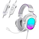 Fifine Ampligame H16 Mikrofonlu 7.1 Oyuncu Kulaklığı - Beyaz