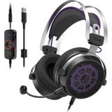 Fifine Ampligame H18V 7.1 Surround Open-Back Oyuncu Kulaklığı - Siyah