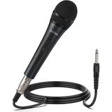 Fifine K6 Kablolu - Açma/kapama Tuşlu - Profesyonel - Vokal - Karaoke Dinamik Mikrofon - Siyah