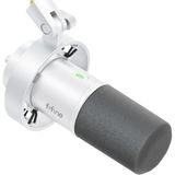 Fifine K688 Usb-Xlr Beyaz Dinamik Yayinci Bilgisayar Mikrofonu - Renkli