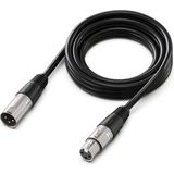 Fifine L9 Profesyonel Xlr Mikrofon Kablosu (3 Metre) - Siyah