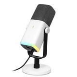 Fifine Podcast Stüdyosu Akışı için USB XLR Mikrofon, Dinamik Mikrofon Bilgisayarı, PS4/5 Mac Mixer Ses Kartları için Sessiz Düğmeli