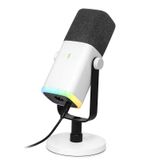 FIFINE Podcast Stüdyosu Akışı için USB XLR Mikrofon, Dinamik Mikrofon Oyun Bilgisayarı, PS4/5 Mac Mixer Ses Kartları için Sessiz Düğmeli