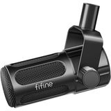 Fifine Tank1 Dinamik Xlr Podcast Kayıt Yayıncı Mikrofonu - Siyah - Standart
