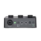 FIFINE TECHNOLOGY AmpliSound SC1 akış mikseri XLR mikrofon arayüzü, bireysel kontrol, 48V Phantom güç, LED seviye göstergesi ve emniyet kilidi ile Podcast/kayıt/vokal/oyun sesi için