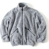 Fifty Color Peluş Wellsoft Oversize Cepli Ceket Gri Kırçıllı Erkekler İçin Rahat ve Şık