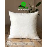 Fifty Home 1 Adet Kırlent Iç Yastık - 8 Farklı Ebat - Dolgusu 100% Kırpık Sünger - 70 x 70 cm - Beyaz
