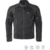 Fıftysıx.7 Yazlık Fileli Korumalı Motosiklet Montu Siyah - 2XL