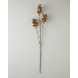 Fig Branch Tek Dal Yapay Çiçek 82 cm Bordo