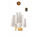 figanlar ambalaj 1. Kalite 7 Oz Kalın Karton Bardak Beyaz 200 Adet