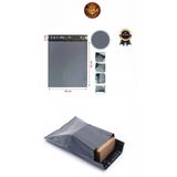 figanlar ambalaj 1. kalite esnek şeffaf Cepli Gri Kargo Poşeti 45x55+5 cm 25 adet büyük boy kargo poşeti