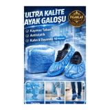 figanlar ambalaj Ayak Galoşu mavi 10 Mikron Kaymaz Taban Antistatik Kalın ekstra Dayanıklı 5000 Adet