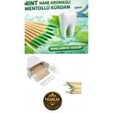 figanlar ambalaj Tek Taraf Mentollü Kürdan 1.500 Adet – Nane Aromalı Jelatinli Hijyenik Ferah Nefes