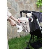 Figiza® Bebek Arabası Düzenleyici Çanta – 37 × 12 × 19 Cm, 3 Iç Bölme, Kilitli Kulplu O - Çok Renkli