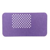 FIGIZA Keçe Masa Üstü Mouse Pad ve Bilgisayar Düzenleyici 70x32 cm – Antibakteriyel Mat, Doğal Keçe Mat, Masa Koruyucu Altlık, Ofis ve Ev için Minimalist Tasarım (açık mor)