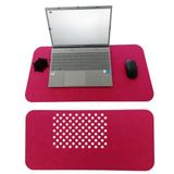 FIGIZA Keçe Masa Üstü Mouse Pad ve Bilgisayar Düzenleyici 70x32 cm – Antibakteriyel Mat, Doğal Keçe Mat, Masa Koruyucu Altlık, Ofis ve Ev için Minimalist Tasarım (fuşya)