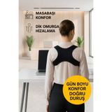 figiza Ortopedik Dik Duruş Korsesi Kifoz, Skolyoz ve Kamburluk Önleyici Medikal Sırt ve Omuz Desteği (Kadın & Erkek)