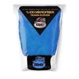 figiza Oto Araba Yıkama Silme Eldiveni Mikrofiber Araç Yıkama Silme Eldiveni Araba Yıkama Bezi (mavi)