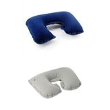 Figiza Şişme Araç Boyun ve Seyahat Yastığı – Taşınabilir, Ergonomik, Ense Destekli, Karışık Renkli, Uzun Yolculuklar İçin Rahat Yastık (1 adet)