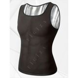 Figiza Termal Sauna Atlet Korse Yağ Yakımına Yardımcı Terleten Incelten Zayıflatan Termal Atlet Dik Duruş - 3XL