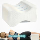 FIGIZA Visco Ortopedik Bacak Arası Yastığı – Hamileler İçin Destek Minderi | Bel, Bacak ve Kalça Ağrısı İçin Uyku Yastığı | Yıkanabilir Kılıflı Ergonomik Diz Arası Yastık