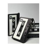 Figür Dünyası Miniş Oyuncaklar Retro kaset eskı nostalji kaset 3 d anahtarlık dikiz aynası süsü figür